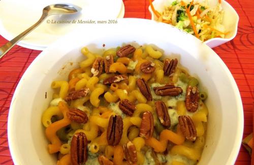 Macaroni à la poire et aux trois fromages de Messidor | Photo de Messidor