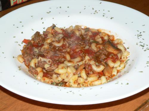 Macaroni à la viande et chili de Baddy | Photo de Baddy