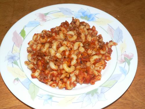 Macaroni à la viande pas compliqué de suzanne de Baddy | Photo de Baddy