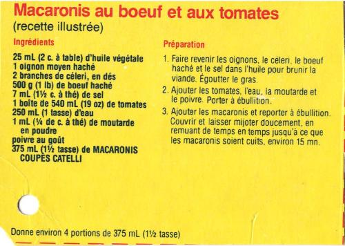 Macaroni au boeuf et aux tomates de Snak | Photo de PassionRecettes