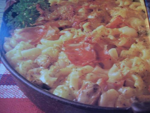 Macaroni au parmesan, poulet et prosciutto - pol martin de Callyoe | Photo de Callyoe