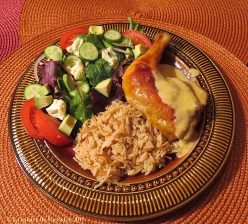 Marmelade de clémentines et son poulet succulent de Messidor | Photo de Messidor