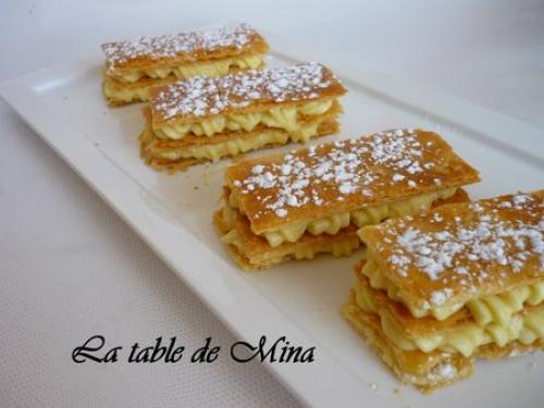 Mille-feuilles à la mousseline d'ananas de Mamina13 | Photo de Mamina13