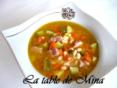 Minestrone d'hiver aux mogettes de Mamina13 | Photo de Mamina13