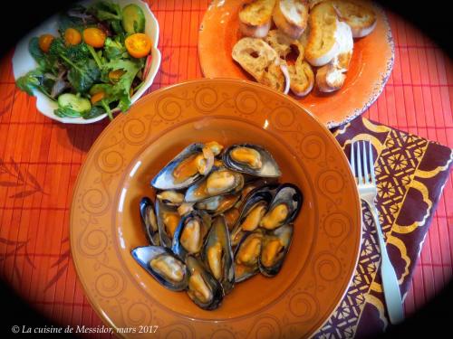 Moules à l'indienne, version express de Messidor | Photo de Messidor