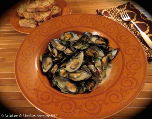 Moules crémeuses aux deux citrons + de Messidor | Photo de Messidor