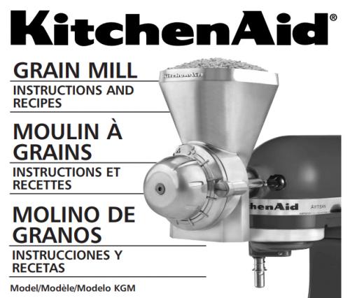 Moulin à grains - instructions et recettes de Kitchenaid | Photo de PassionRecettes