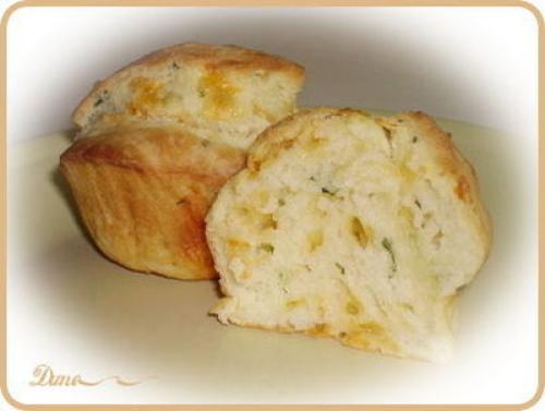 Muffin fromage ail et fines herbes de Dune55 | Photo de PassionRecettes