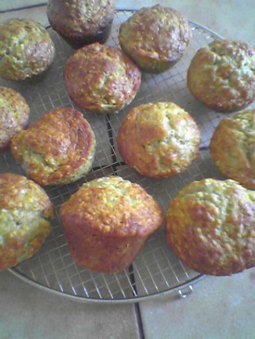 Muffin santé aux bananes