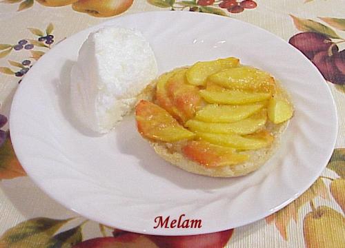 Muffins anglais aux pêches de Melam | Photo de Melam