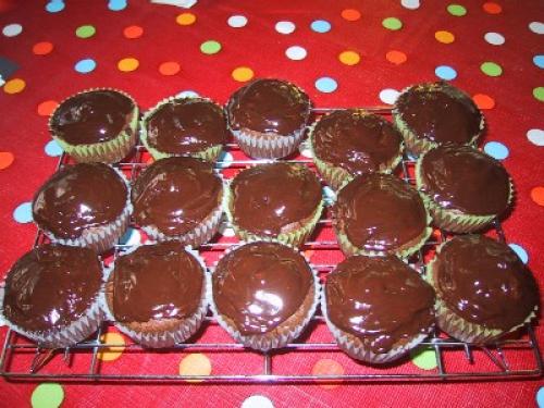 Muffins au chocolat glacés de Salem | Photo de Johannem