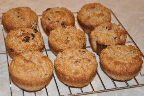 Muffins au son et yogourt de Danone | Photo de Mireille