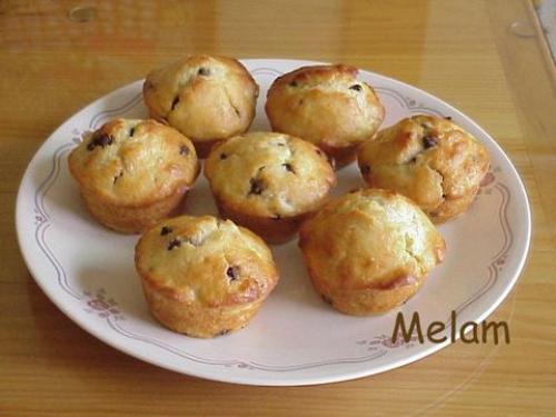 Muffins aux bananes et chocolat de Melam | Photo de Melam