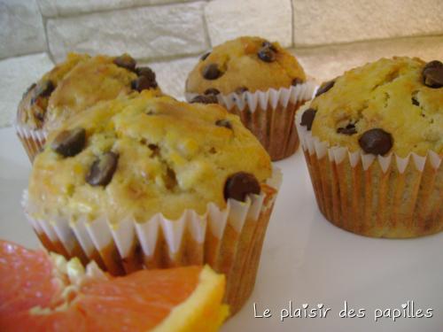 ~ muffins aux bananes et pépites de chocolat~ de Choupy40 | Photo de Choupy40