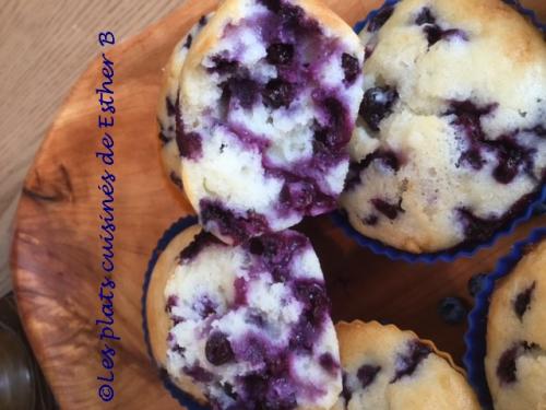 Muffins aux bleuets de Esther B | Photo de Estherb