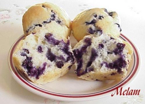 Muffins aux bleuets de Melam | Photo de Melam