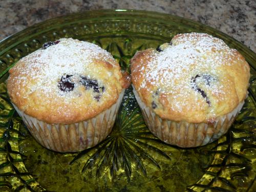 Muffins aux bleuets tout simples de viviane de Baddy | Photo de Baddy