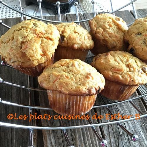 Muffins aux carottes de Esther B | Photo de Estherb