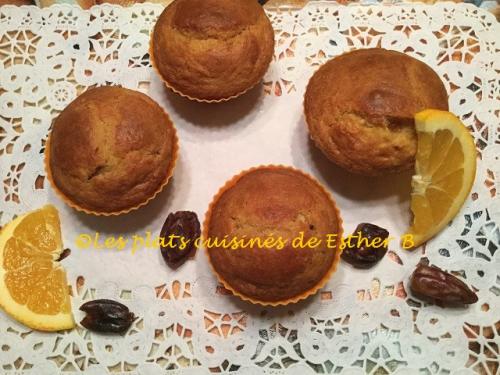 Muffins aux dattes et à l'orange de Esther B | Photo de Estherb