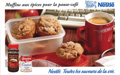 Muffins aux épices pour la pause-café de Nestlé | Photo de PassionRecettes