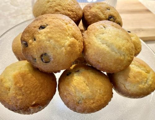 Muffins aux grains de chocolat et crème sure de Esther B | Photo de Lemari