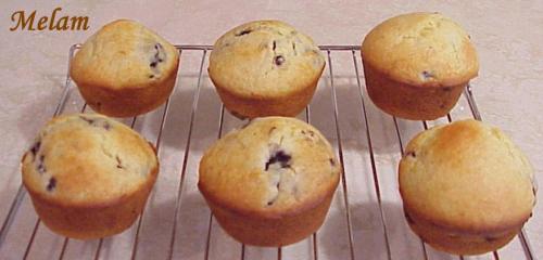 Muffins aux mûres de Evy | Photo de Melam