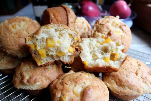 Muffins aux pêches de Nell | Photo de Nell