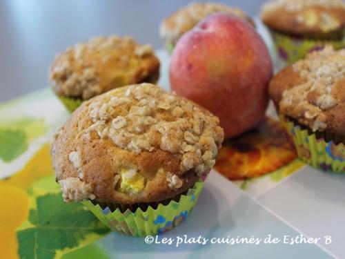 Muffins aux pêches de Estherb | Photo de Estherb