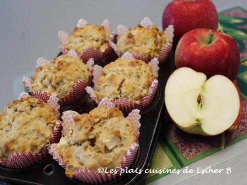 Muffins aux pommes et gruau de Estherb | Photo de Estherb