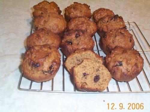 Muffins aux pruneaux | Photo de Mireille