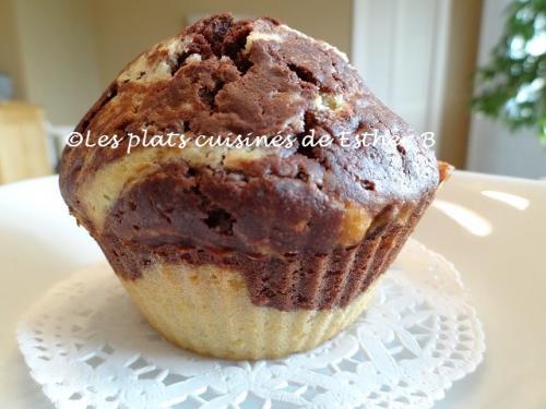 Muffins marbrés au babeurre de Esther B | Photo de Estherb