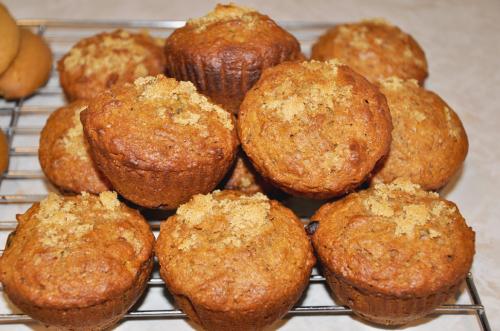 Muffins son et miel de Syldo | Photo de Mireille