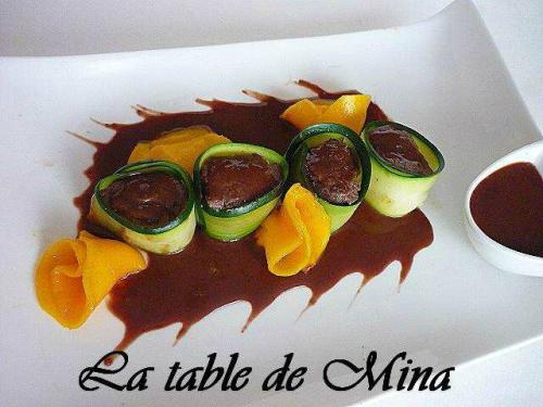 Noisettes de kangourou et sa sauce vin rouge et chocolat de Mamina13 | Photo de Mamina13