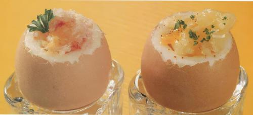 Oeufs mollets garnis de Qu'est-Ce Qu'on Mange | Photo de PassionRecettes