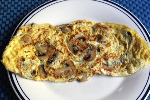 Omelette aux champignons de Nell | Photo de Nell