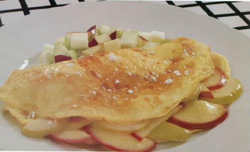 Omelette aux pommes de Qu'est-Ce Qu'on Mange | Photo de PassionRecettes