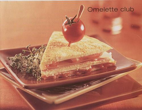 Omelette club | Photo de PassionRecettes