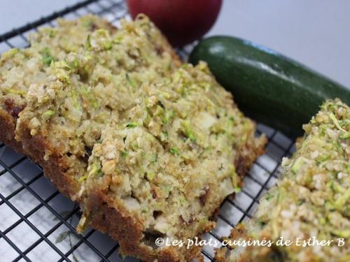 Pain aux courgettes, dattes, pommes et crumble de Esther B | Photo de Estherb