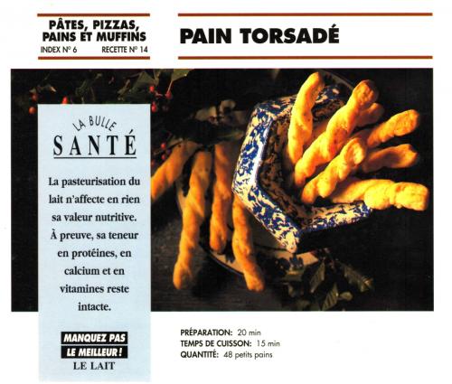 Pain torsadé de Bon Appétit | Photo de PassionRecettes