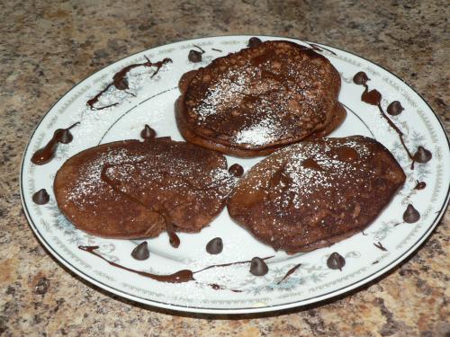 Pancakes double chocolat de isabelle d de Baddy | Photo de Baddy