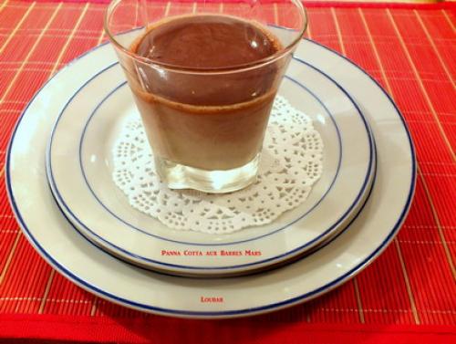 Panna cotta aux barres mars de Louise B. | Photo de Louise b.