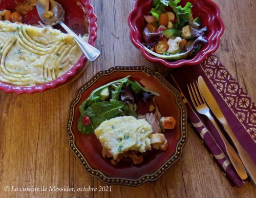 Parmentier de pilons de dinde aux épices à tourtière + de Messidor | Photo de Messidor