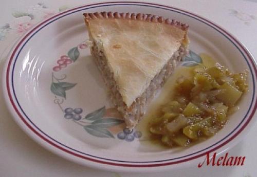 Pâté à la viande au dindon haché de Melam | Photo de Melam