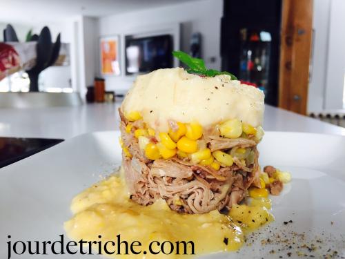 Pâté chinois au canard