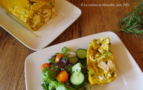 Pâté de poulet simplifié à la courgette + de Messidor | Photo de Messidor