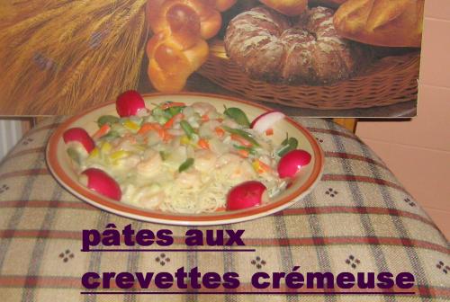 Pâtes aux crevettes crémeuse de Nija | Photo de PassionRecettes