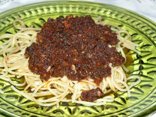 Pesto aux tomates séchées moi & la cuisine de Baddy | Photo de Baddy