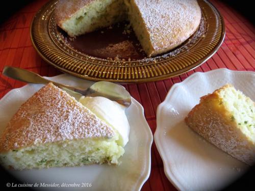 Petit gâteau à l'huile et au citron de Messidor | Photo de Messidor