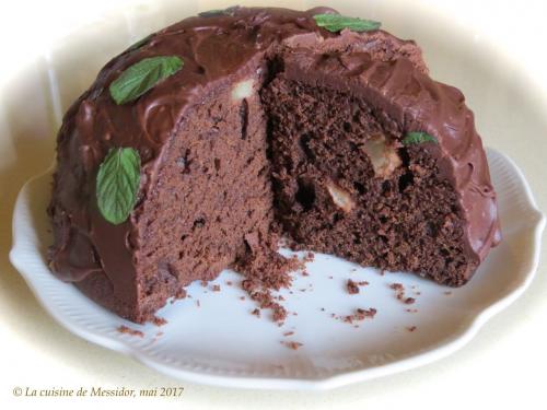 Petit gâteau choco-poire à la mijoteuse de Messidor | Photo de Messidor