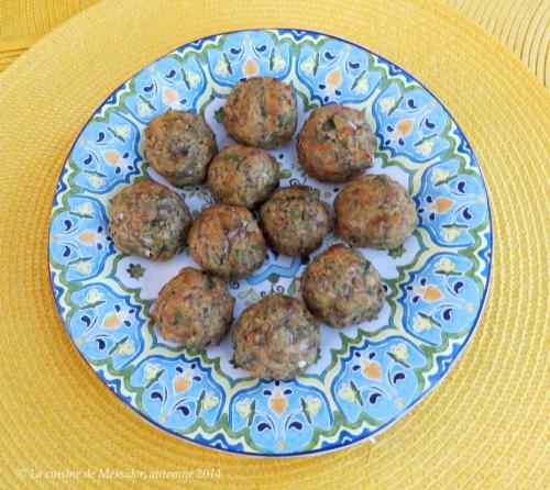 Petites boulettes d'aubergine à l'italienne de Messidor | Photo de Messidor